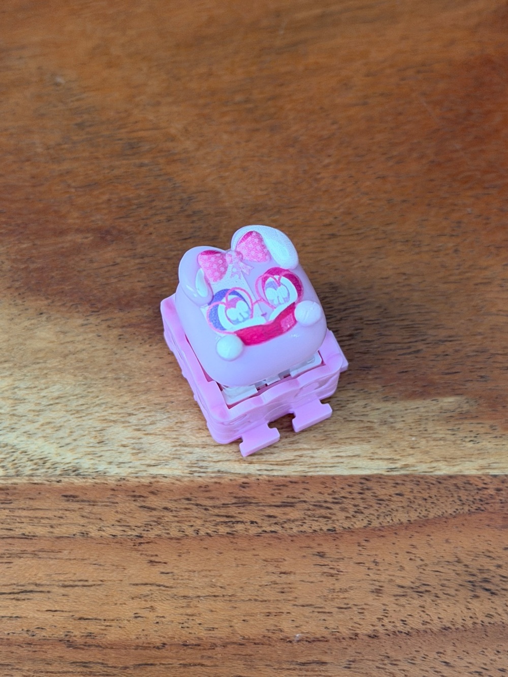 Clickeez Series 3 BubblePops, Pink Life nerdy.XOXO